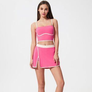 Bare Feel Breathable Tennis Skirt - Sakura Pink